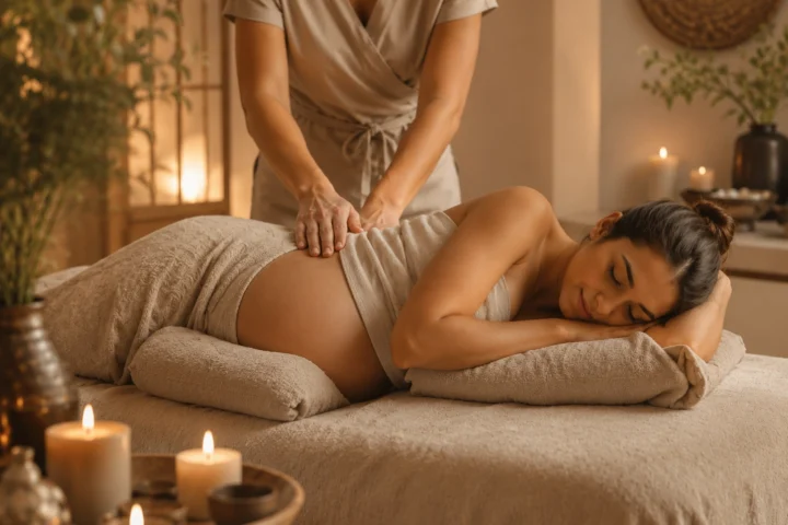 Zwangerschaps Massage
